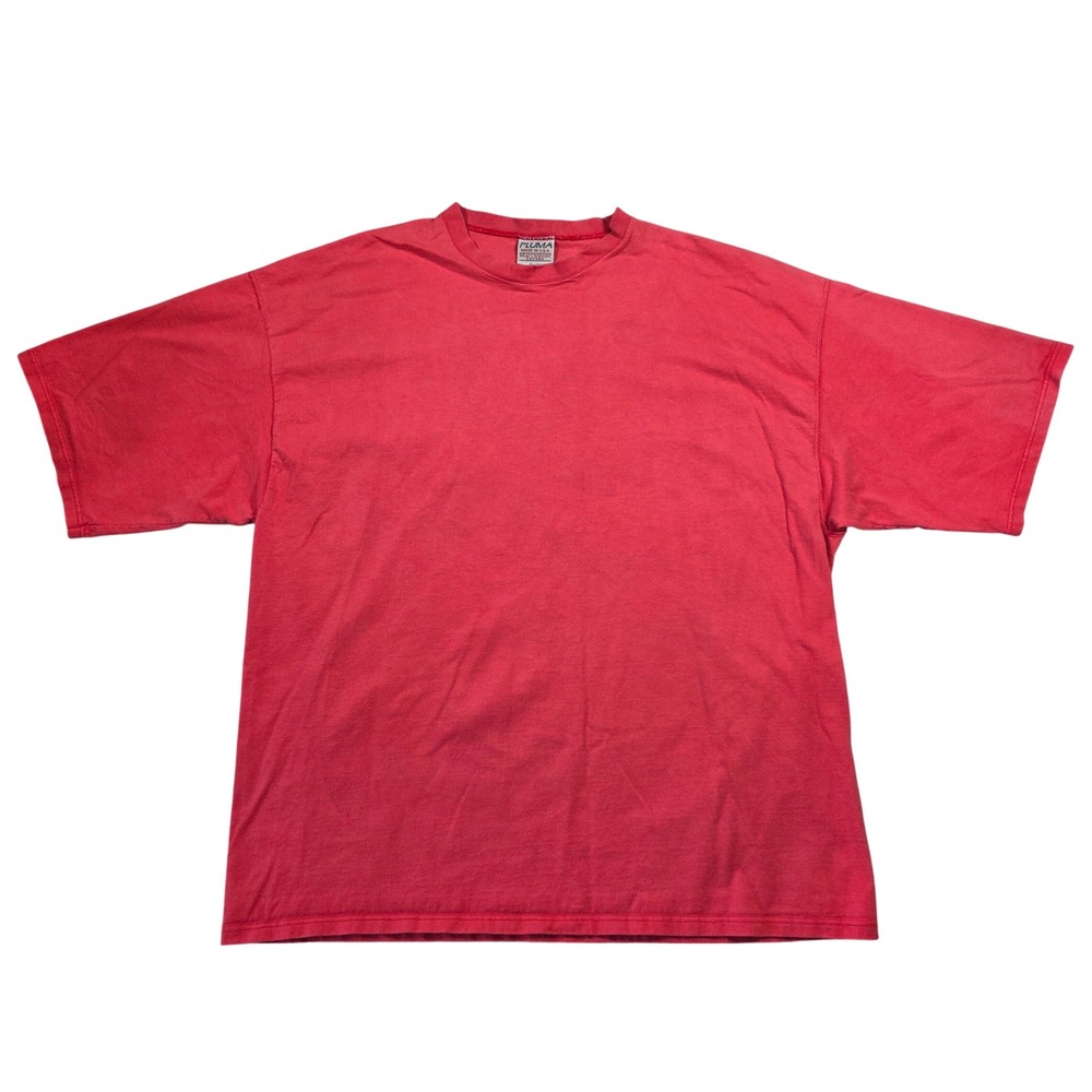 Vintage PLUMA Heavyweight Cotton T Shirt Mens XXL Boxy Skater Grunge Streetstyle